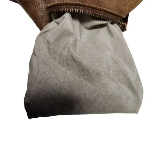 Roots Tan Leather Shoulder Bag - Picture 16 of 16